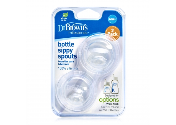 Dr. Brown's Options Bottle Sippy Spout Twin Pack